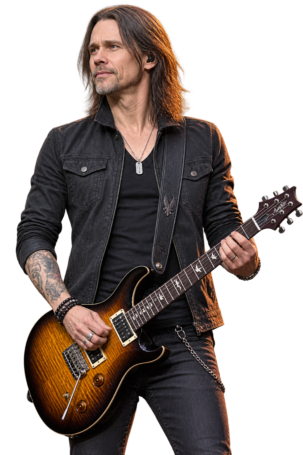 KI-generierte Darstellung von Myles Kennedy