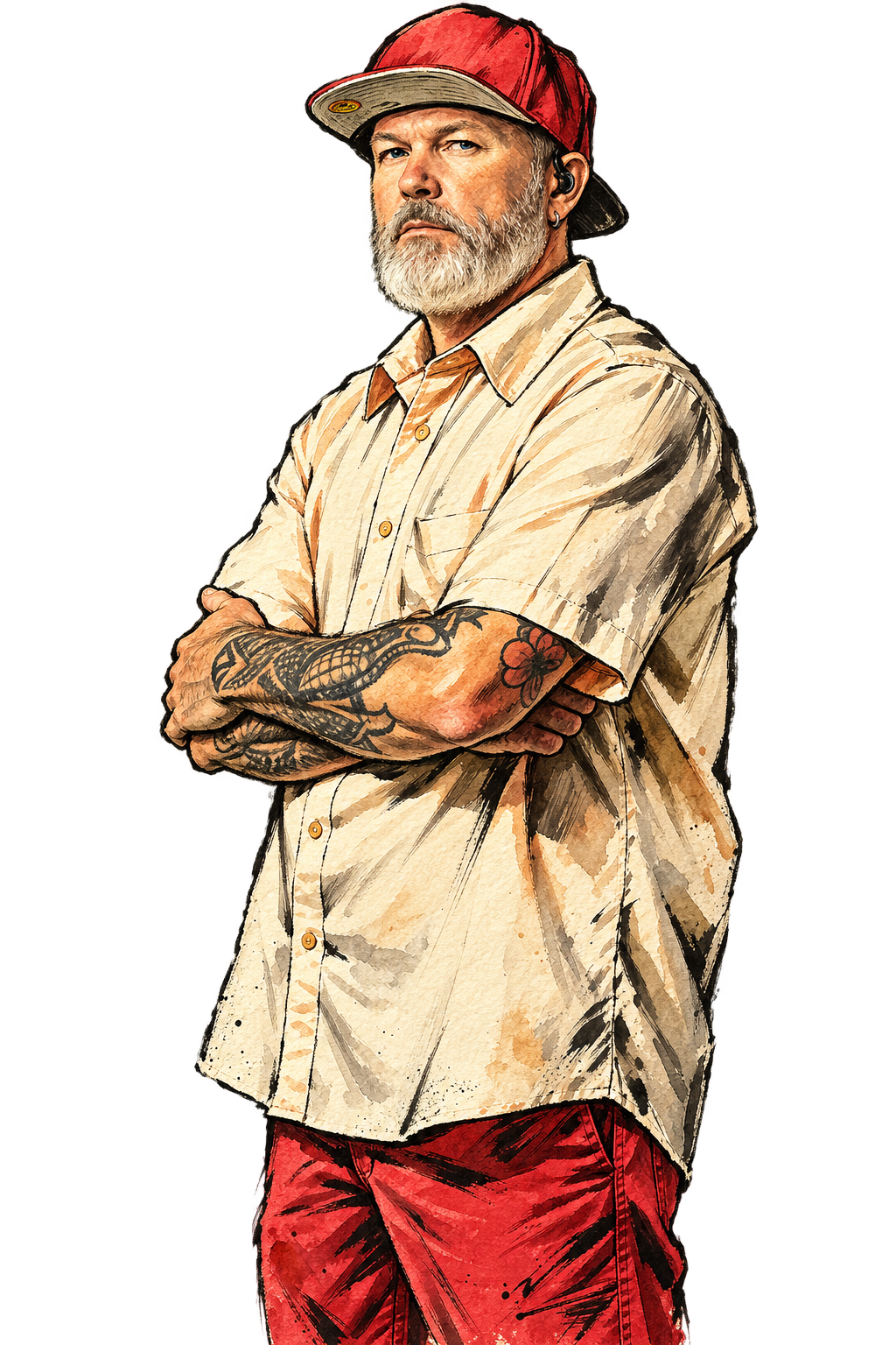 KI-generierte Darstellung von Fred Durst